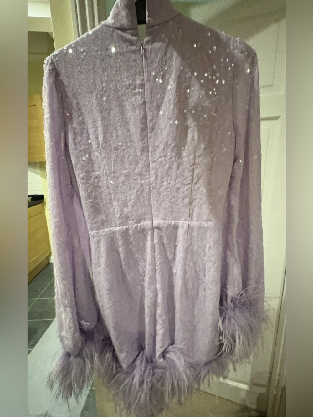 SAU LEE • Bianca Mini Dress • Lavendar - Picture 4 of 5